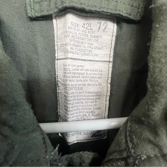 1990’s to 2000’s style Air Force Flight Suit Size 42L - Picture 3 of 3
